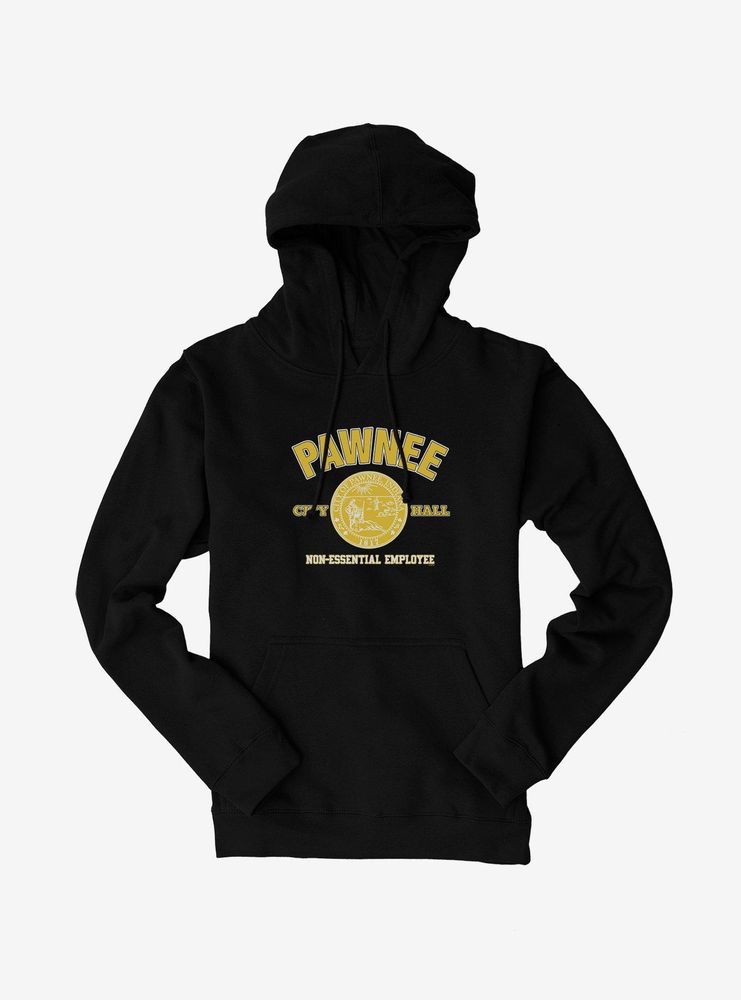 Parks And Recreation Pawnee Non-Essential Employee Hoodie