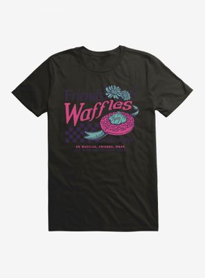 Parks And Recreation Friends Waffles Work T-Shirt