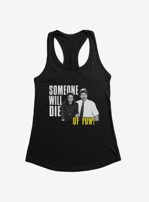 Parks And Recreation Die Of Fun Womens Tank Top