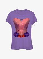 Disney Hocus Pocus Sarah Dress Cosplay Girls T-Shirt
