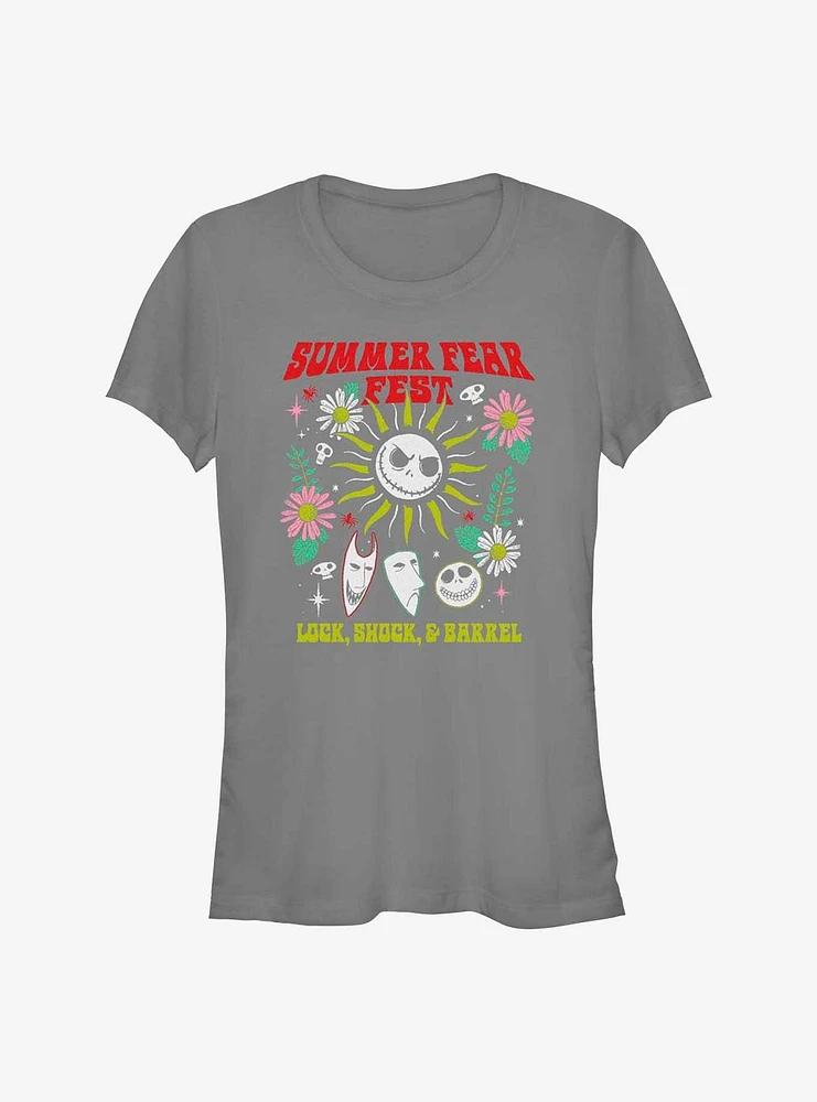 Disney The Nightmare Before Christmas Summer Fear Fest Girls T-Shirt