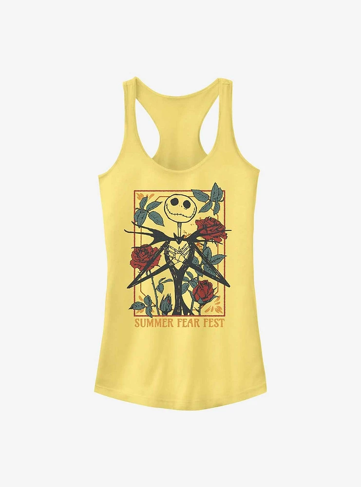 Disney The Nightmare Before Christmas Jack Roses Girls Tank