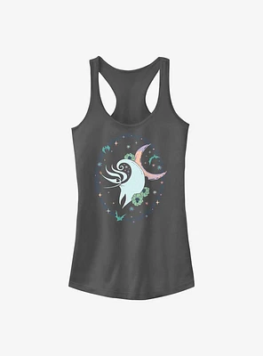 The Nightmare Before Christmas Zero Stars And Flowers Girls Tank Top