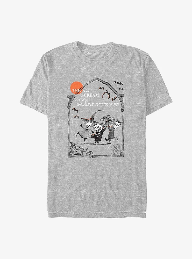 The Nightmare Before Christmas Trick Or Scream T-Shirt