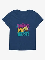 SpongeBob SquarePants Doing My Best! Girls T-Shirt Plus