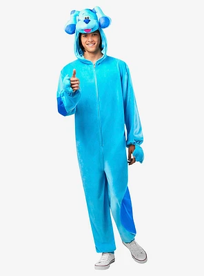 Blues Clues Blue Adult Comfywear Costume