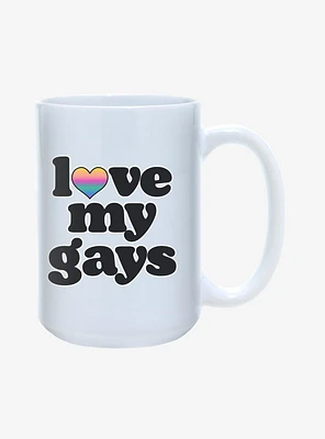 Love My Gays Pride Mug 15oz