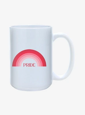 Red Rainbow Pride Mug 15oz