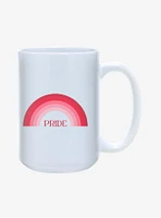 Red Rainbow Pride Mug 15oz