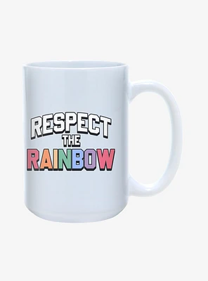 Respect The Rainbow Pride Mug 15oz