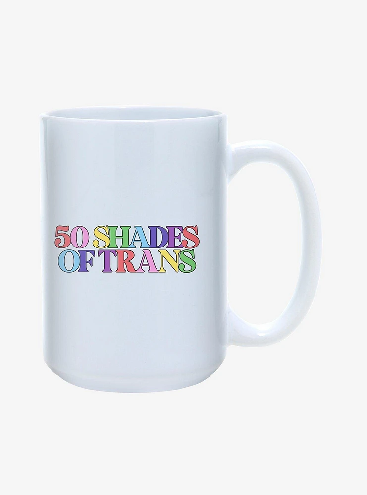 50 Shades of Trans Pride Mug 15oz