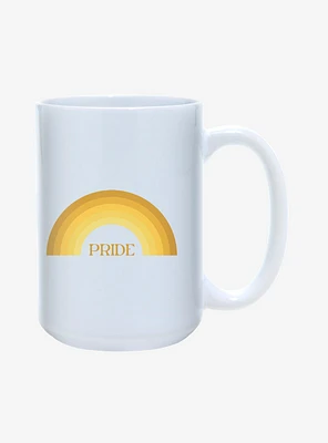 Yellow Rainbow Pride Mug 15oz
