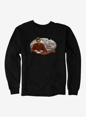 Parks And Recreation Whole-Ass One Thing Sweatshirt