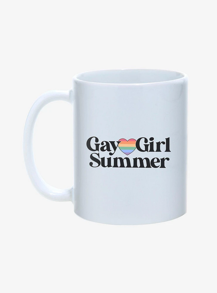 Gay Girl Summer Pride Mug 11oz