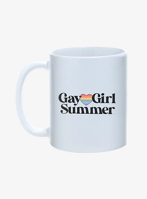 Gay Girl Summer Pride Mug 11oz