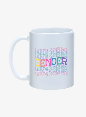 Love Has No Gender Pride Mug 11oz