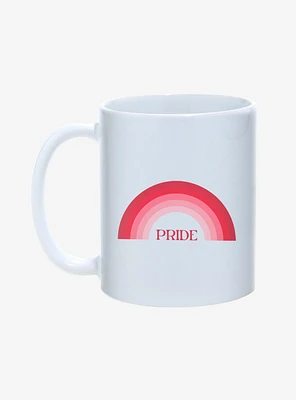 Red Rainbow Pride Mug 11oz