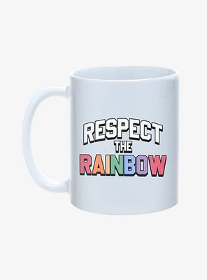 Respect The Rainbow Pride Mug 11oz