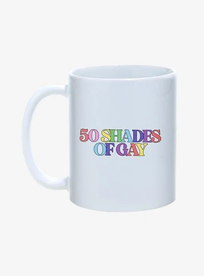 50 Shades of Gay Pride Mug 11oz