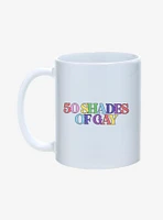 50 Shades of Gay Pride Mug 11oz