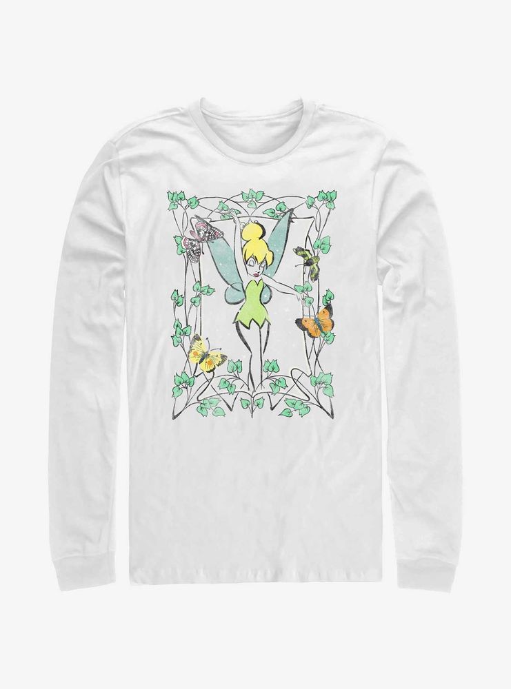 Disney Tinker Bell Garden Frame Long Sleeve T-Shirt