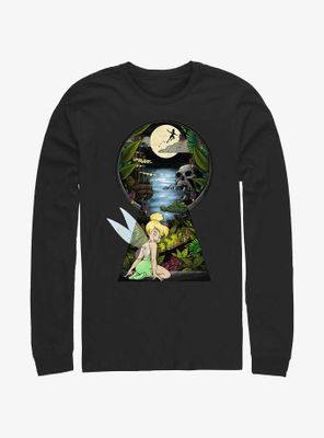 Disney Tinker Bell Keyhole Long Sleeve T-Shirt