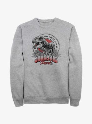 Jurassic Park Life Finds A Way Sweatshirt
