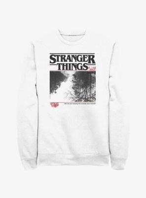 Stranger Things Upside Down Photo Sweatshirt