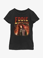 Stranger Things Metal Eddie Munson Youth Girls T-Shirt
