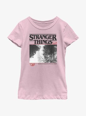 Stranger Things Upside Down Photo Youth Girls T-Shirt