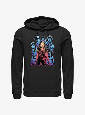 Stranger Things Neon Group Hoodie