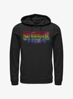 Stranger Things Shiny Lite Brite Logo Hoodie