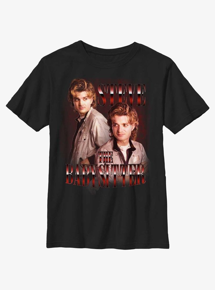 Stranger Things Steve The Babysitter Youth T-Shirt