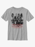 Stranger Things Upside Down Silhouette Youth T-Shirt