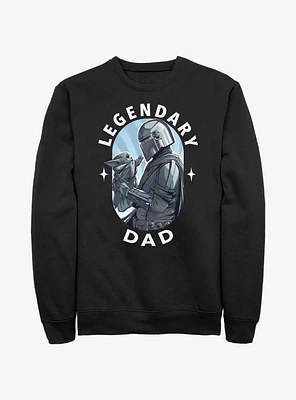 Star Wars The Mandalorian Legendary Dad Sweatshirt