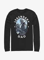 Star Wars The Mandalorian Legendary Dad Long Sleeve T-Shirt