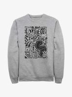 The Simpsons Pop Art Family Sweatshirt