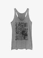 The Simpsons Pop Art Family Womens Tank Top