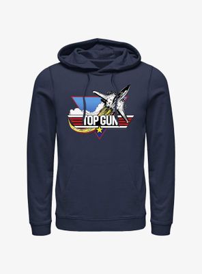 Top Gun Jet Logo Hoodie