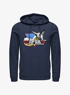 Top Gun Jet Logo Hoodie