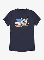 Top Gun Jet Logo Womens T-Shirt