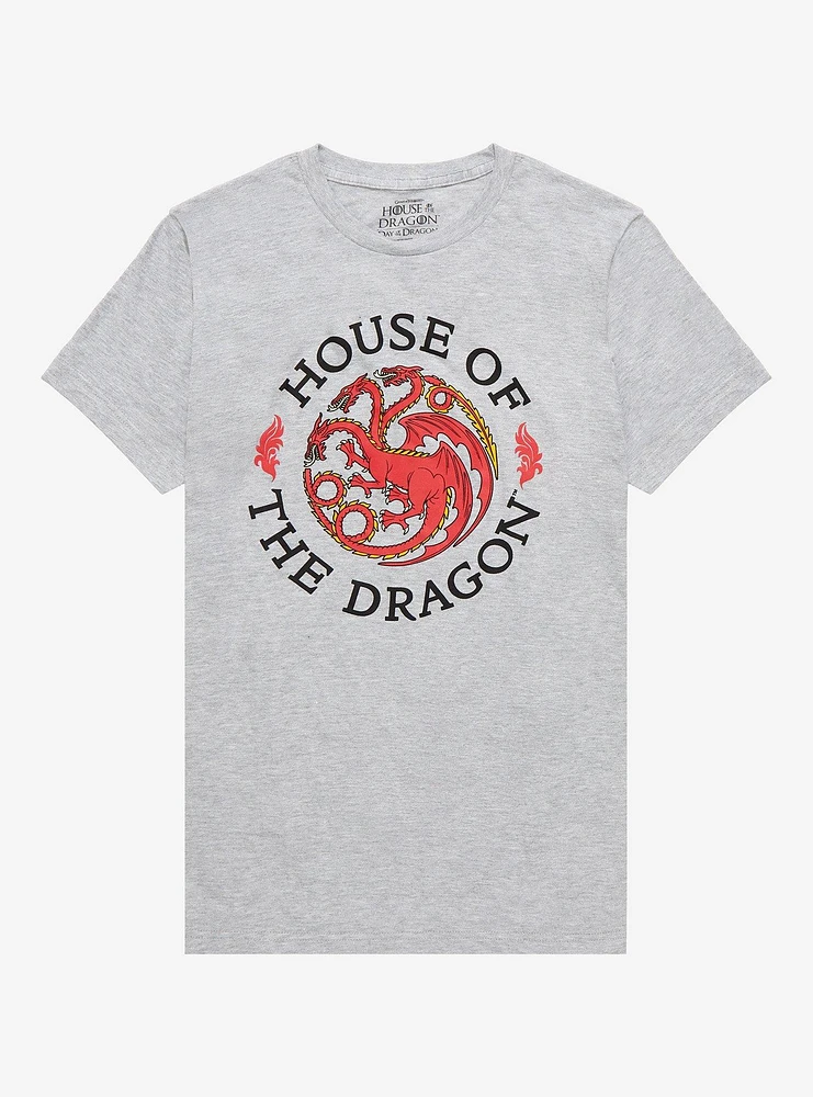 Game of Thrones House the Dragon Crest T-Shirt - BoxLunch Exclusive
