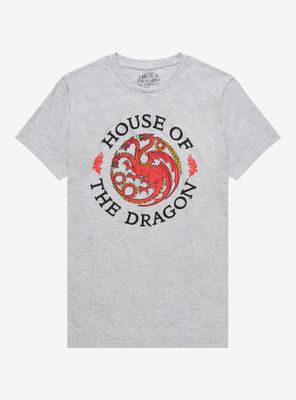 Game of Thrones House the Dragon Crest T-Shirt - BoxLunch Exclusive