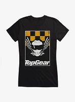 Top Gear Stig Checkerboard Girls T-Shirt