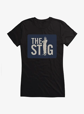 Top Gear Stig Stance Sign Girls T-Shirt