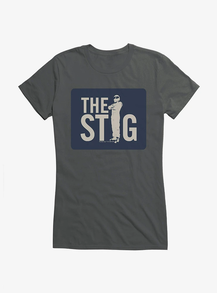 Top Gear Stig Stance Sign Girls T-Shirt