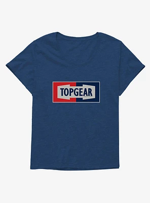 Top Gear Colorblock Logo Girls T-Shirt Plus