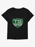 Top Gear TG Power Sign Girls T-Shirt Plus