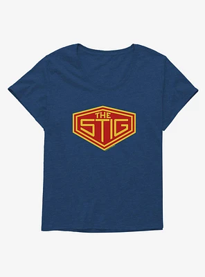 Top Gear The Stig Logo Girls T-Shirt Plus