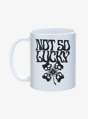 St. Patty's Not So Lucky Skull Clover Mug 11oz